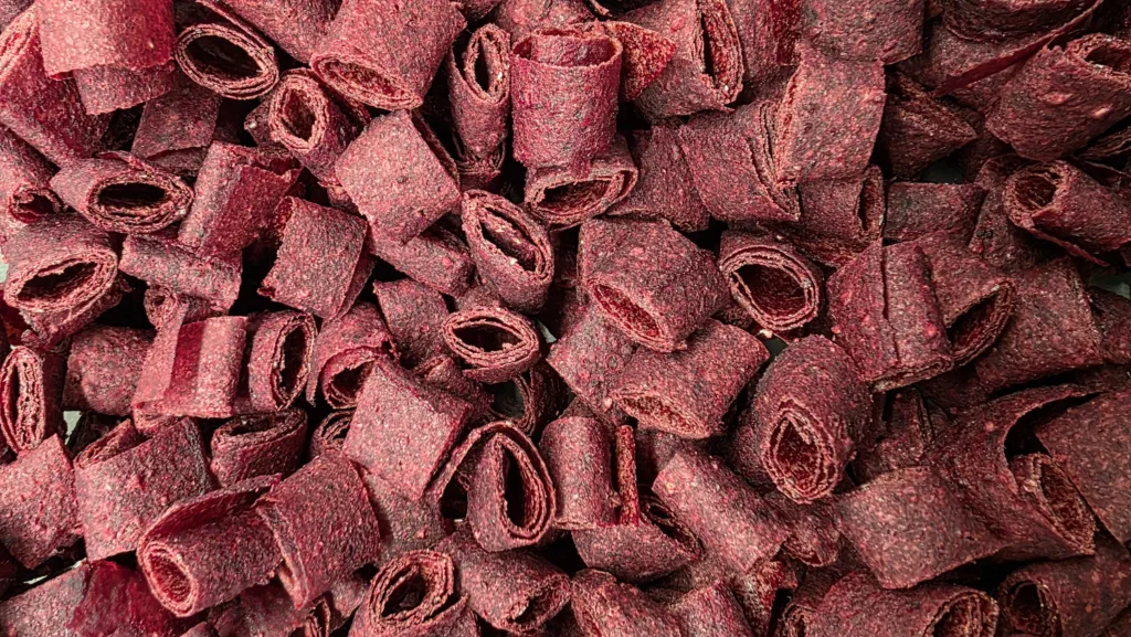 kuivatatud marjarullid